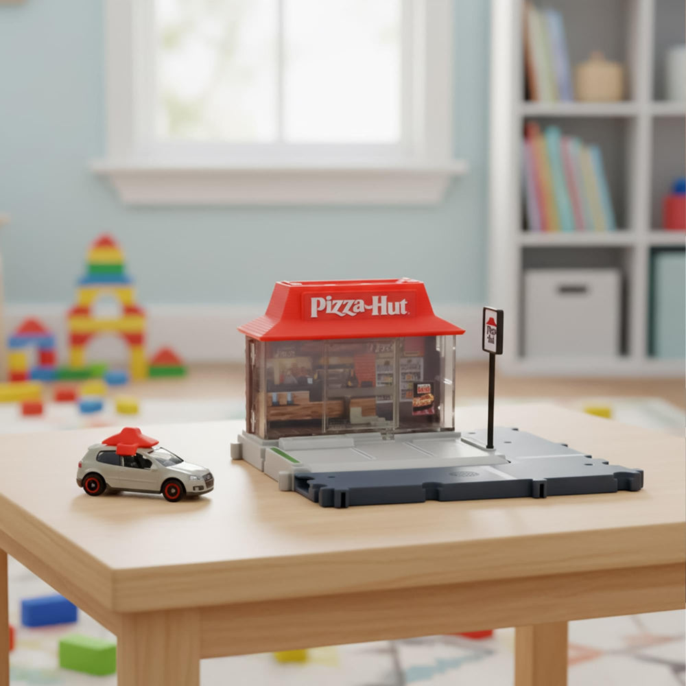Push-around play is easy with car-activated features