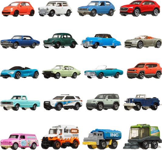 Matchbox realistic details and authentic decos spark imaginative city adventures.