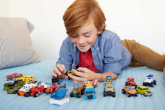 Matchbox rolling wheels enable smooth push-around play.