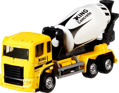 Matchbox Cement King with rotating features for hands on building fun