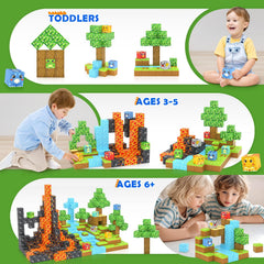 Matchtiles magnetic tiles compatible with other brands for easy expansion and mixed-theme play