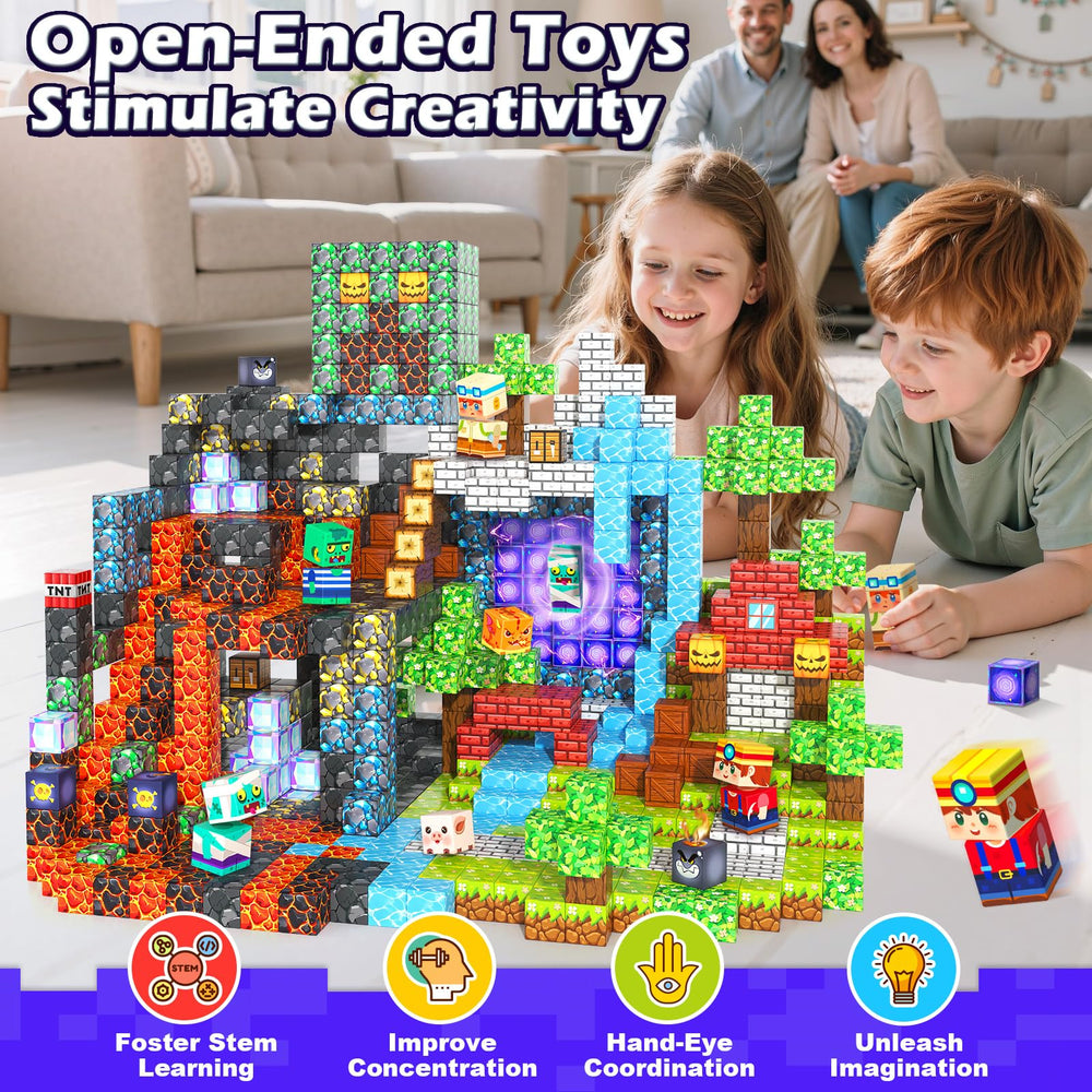 Safety-tested Matchtiles blocks use non-toxic materials for worry-free play