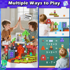 STEM-friendly Matchtiles blocks teach magnetism and pattern exploration