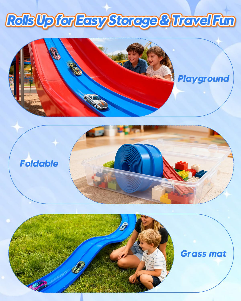 MATELOTI portable roll-up design for quick storage between sessions