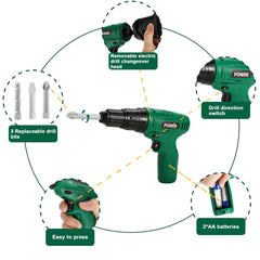 Mathea kids tool set tape measure supports early measurement playtime.