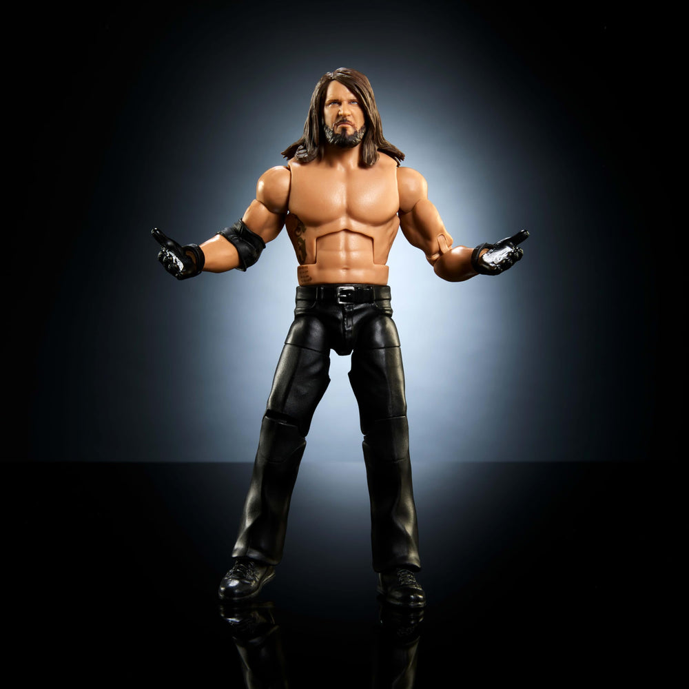 Mattel AJ Styles Elite interchangeable hands for varied poses