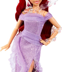 Splash collar and accessories on Mattel Ariel evoke ocean vibes.