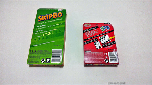 Mattel Bjdesign Skip-Bo deck enables sequencing play and strategic wins
