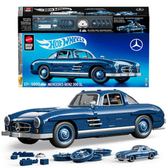 Mattel Brick Shop front packaging showing kit contents and benefits