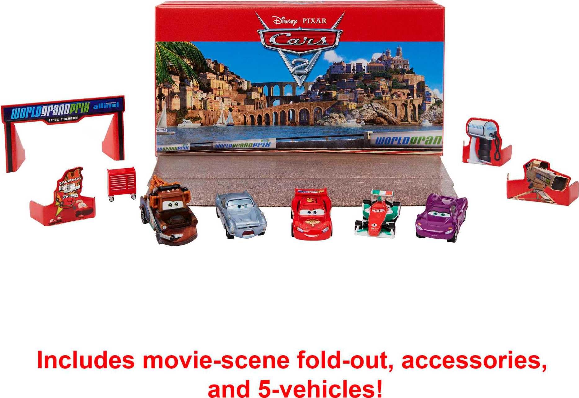 Mattel Cars 2 Mater diecast offering rugged character and storytelling