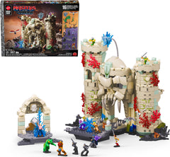 Mattel Castle Grayskull front view showing dramatic display-ready silhouette