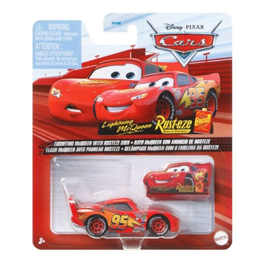Mattel Disney Cars toy vehicles for fans ages 3 and up—great gift and collection