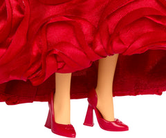 Queen of Hearts doll with 11-point articulation for dynamic posing