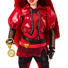 Mattel Disney Descendants Rise Red doll pocket watch for time-travel-inspired adventures.