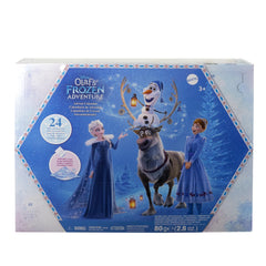 Mattel Disney Frozen Advent Calendar winter tree and sled props support adventures.