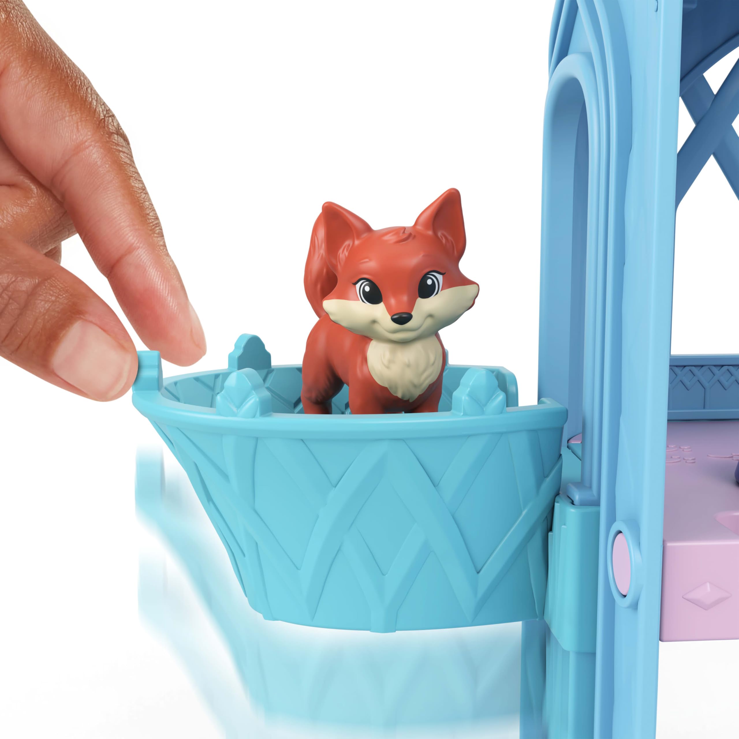 Mattel Disney Frozen Elsa cozy cabin area for cozy pretend stories