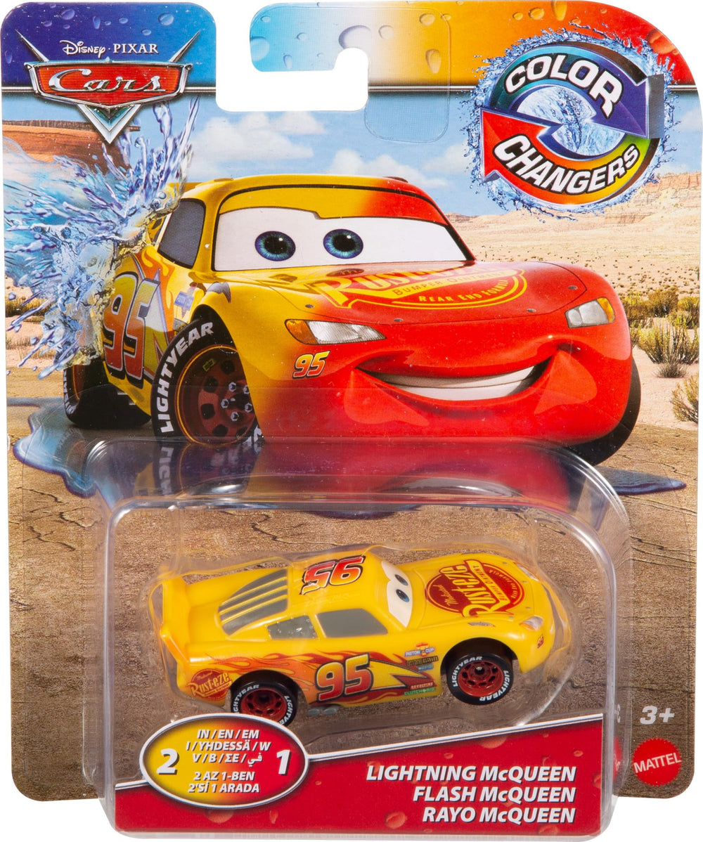 Durable toy cars encourage splash, streak, and dunk play.