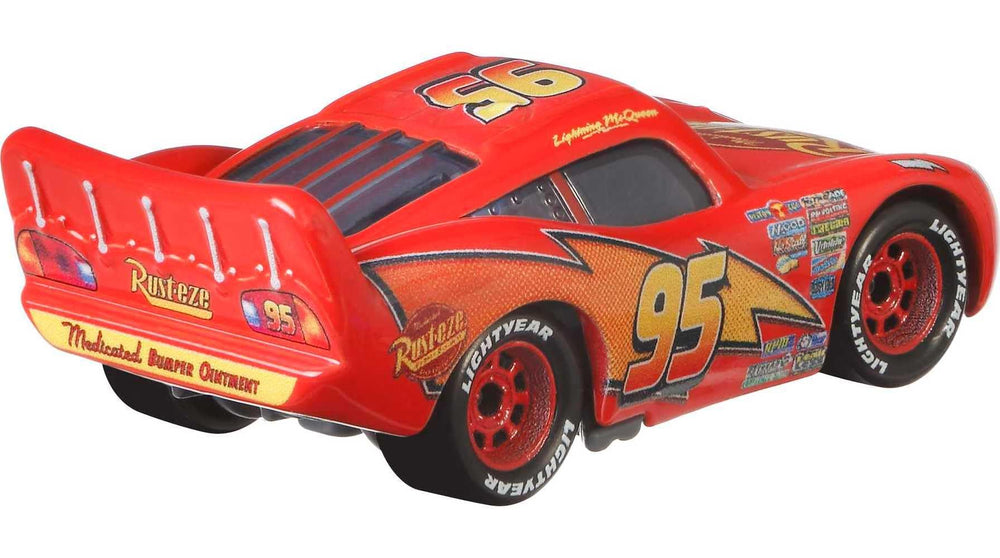 Small metal die-cast car designed for quick display and play sessions.
