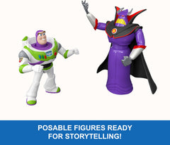 Mattel Zurg figure with movable joints for interactive battles