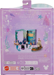 Mattel storybook backdrop and perforated pieces expand pretend adventures