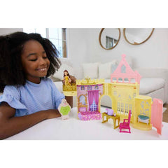 Belle's Bedroom with fold-down bed scene sparks cozy, bedtime storytelling.