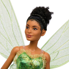 Mattel Disney Tinker Bell with brushable hair for styling and role-play.