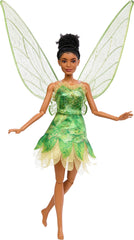 Mattel Tinker Bell doll with glittery wings for magical storytelling.