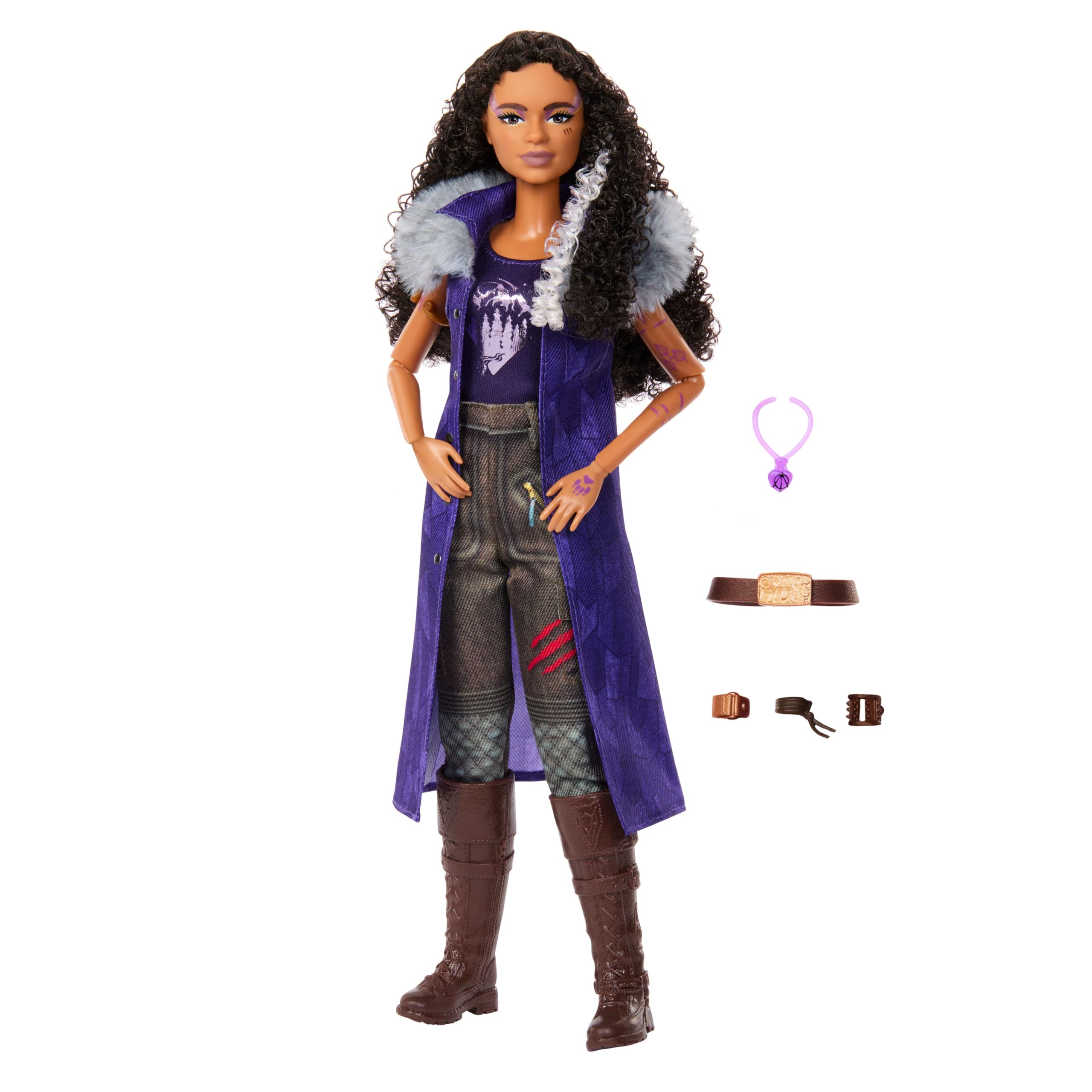 Mattel Willa Lykensen 11-joint articulation enables dynamic action poses.