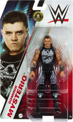 Dominik Mysterio TrueFX face detail delivers lifelike expression for collectors.