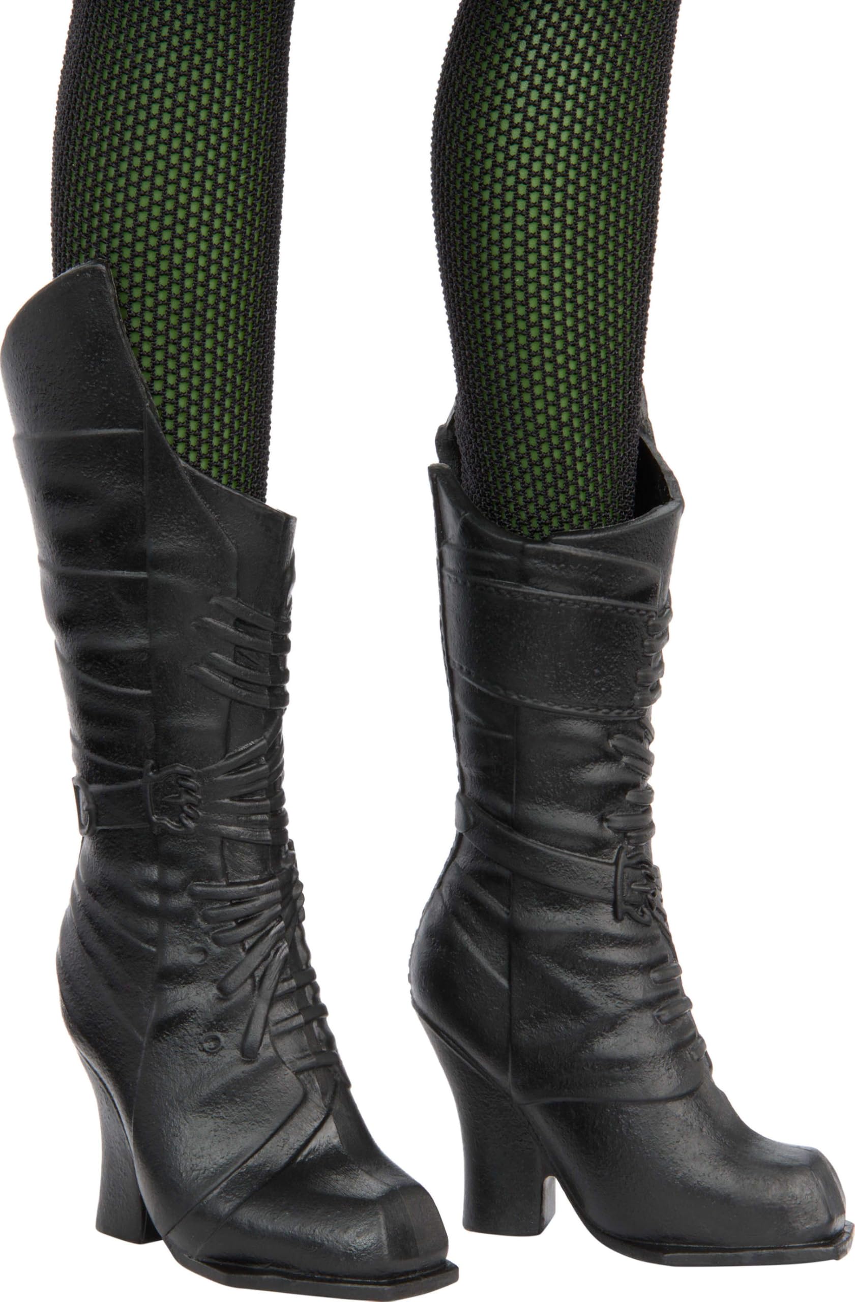 Elphaba doll with school bag and Ozian textbook accessory for storytelling