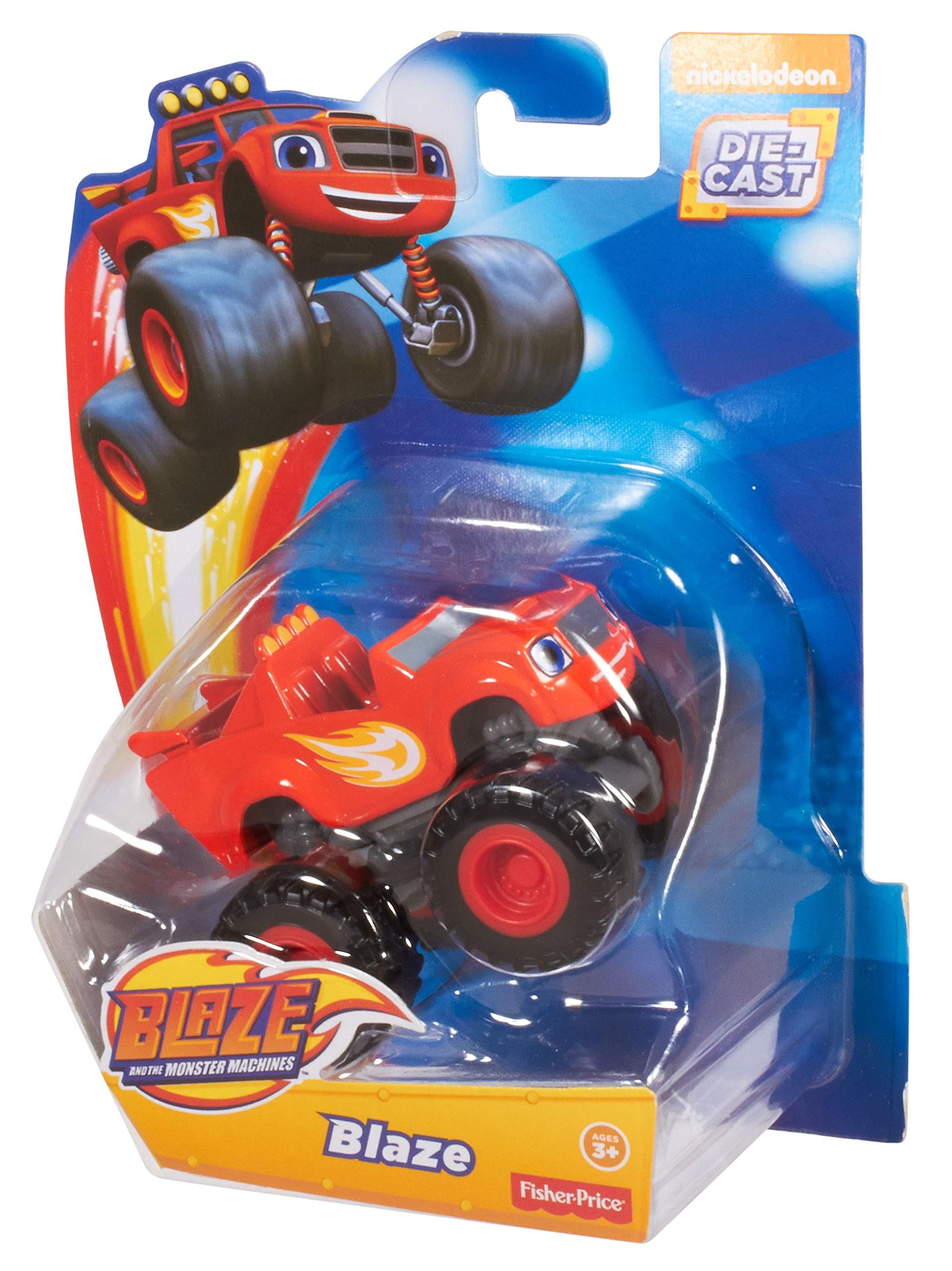 Mattel Blaze toy in Axle City backdrop sparks adventure ideas