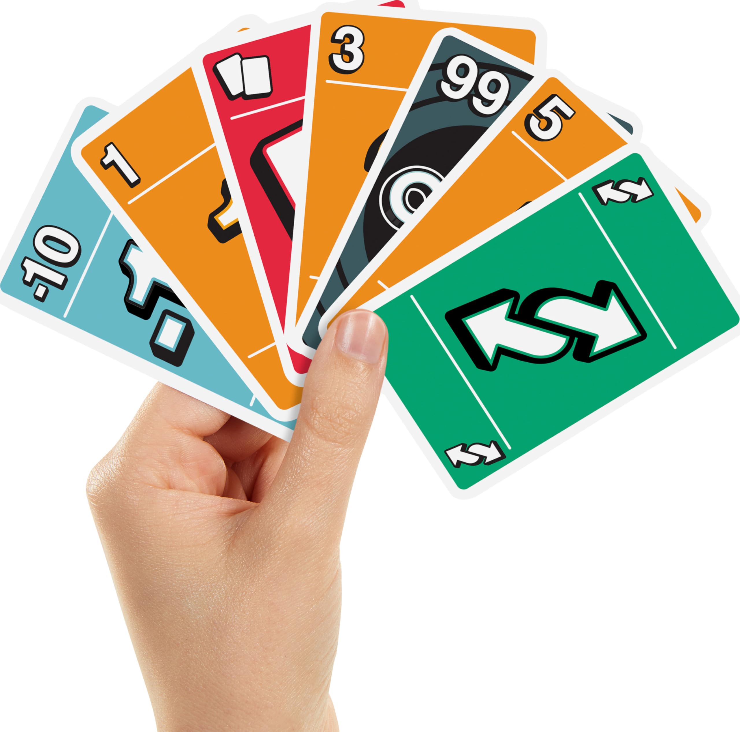 Mattel Games ONO 99 card game invites inclusive play for ages 7 and up