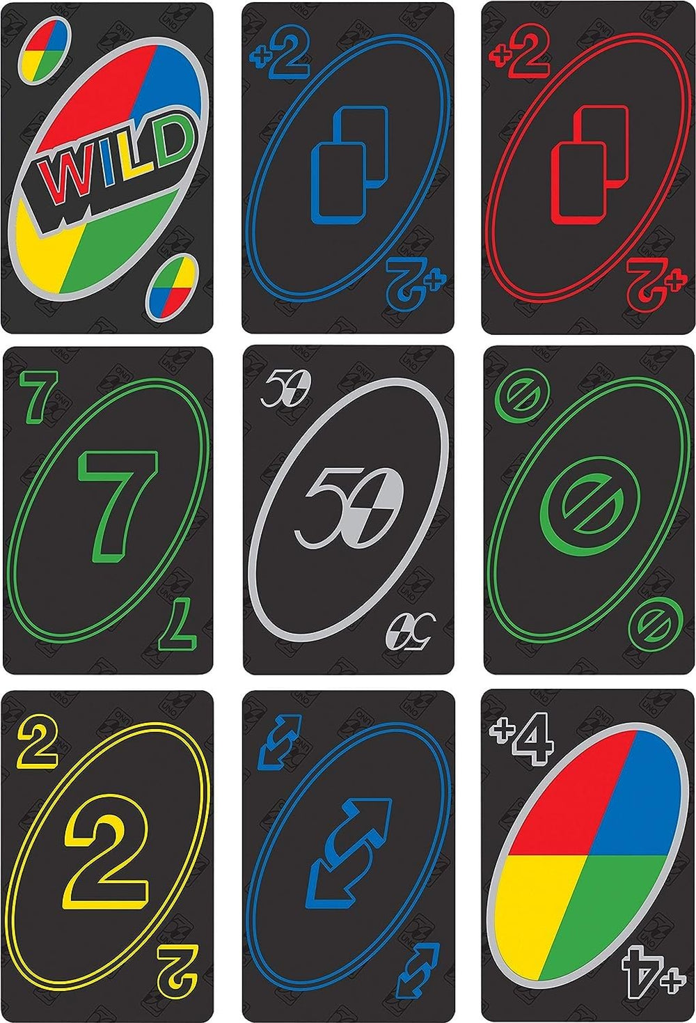 Mattel Games UNO Premium 50th Edition keeps the UNO shout intact when down to one card.