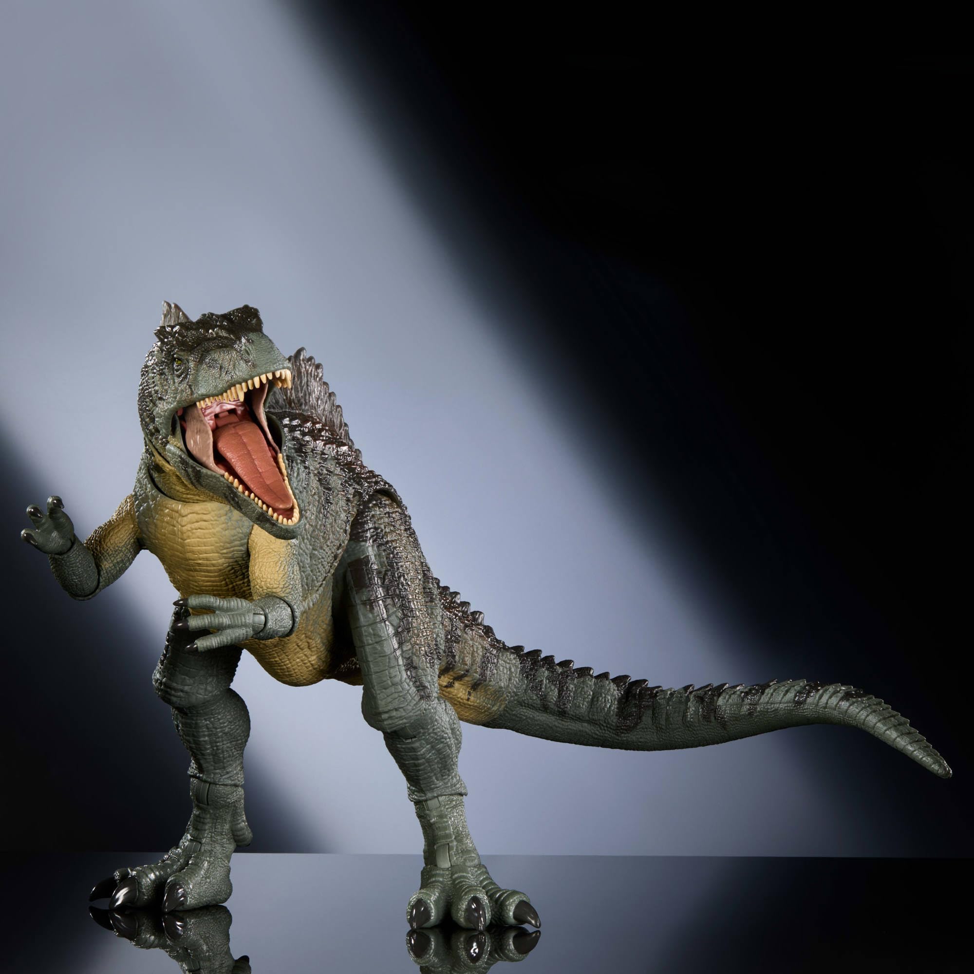 Posable tongue detail adds lifelike movement.