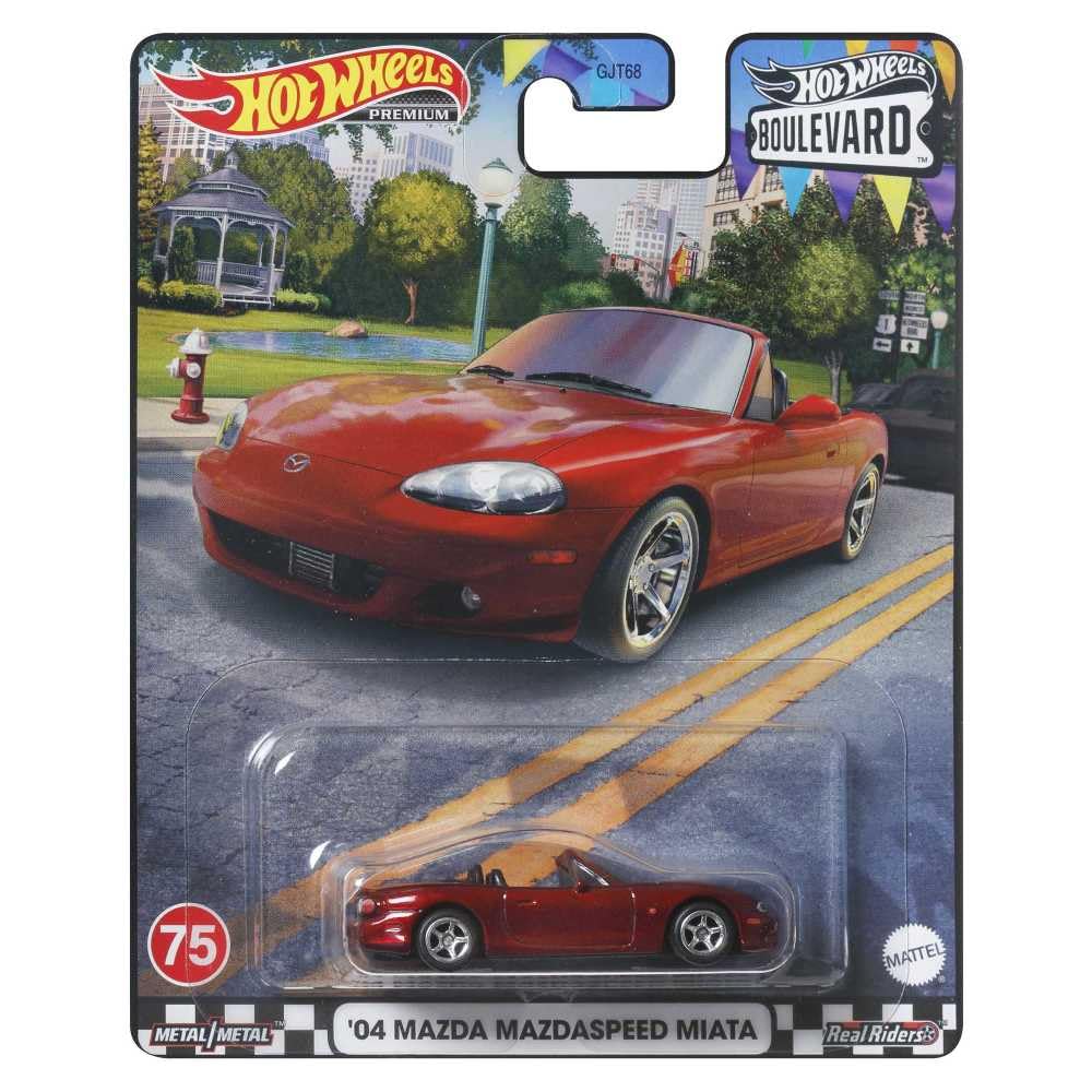 Mattel Hot Wheels Mazda Mazdaspeed Miata detailed grille and decals for collectors
