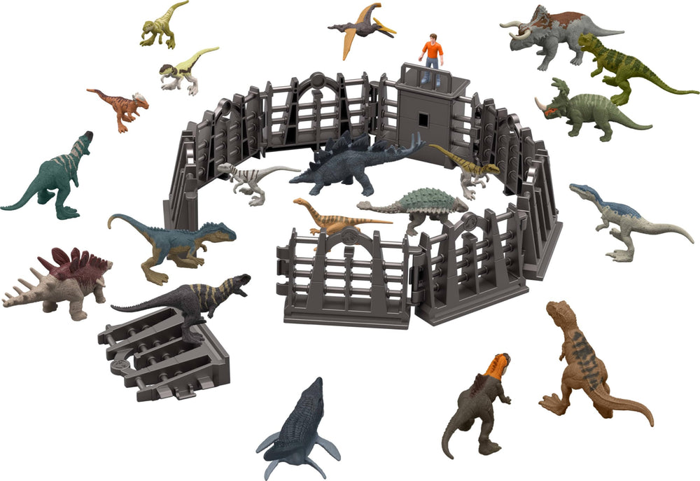 Mattel Jurassic World Chaos Theory mini dinosaur figure sparks imaginative play