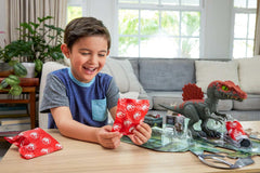 Mattel Jurassic World Crushivores Cryo Sludge capsule reveals mini dino for curious play
