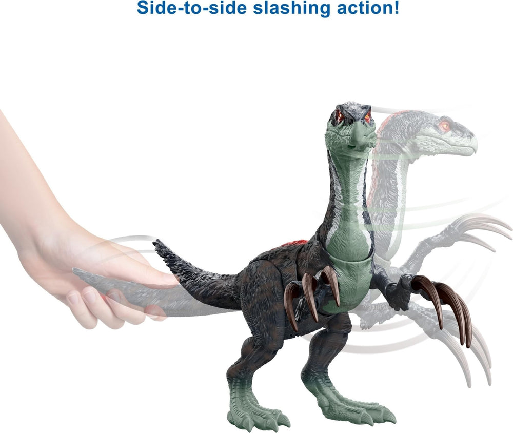 Mattel Jurassic World Dominion AR lab feature for immersive dinosaur study.