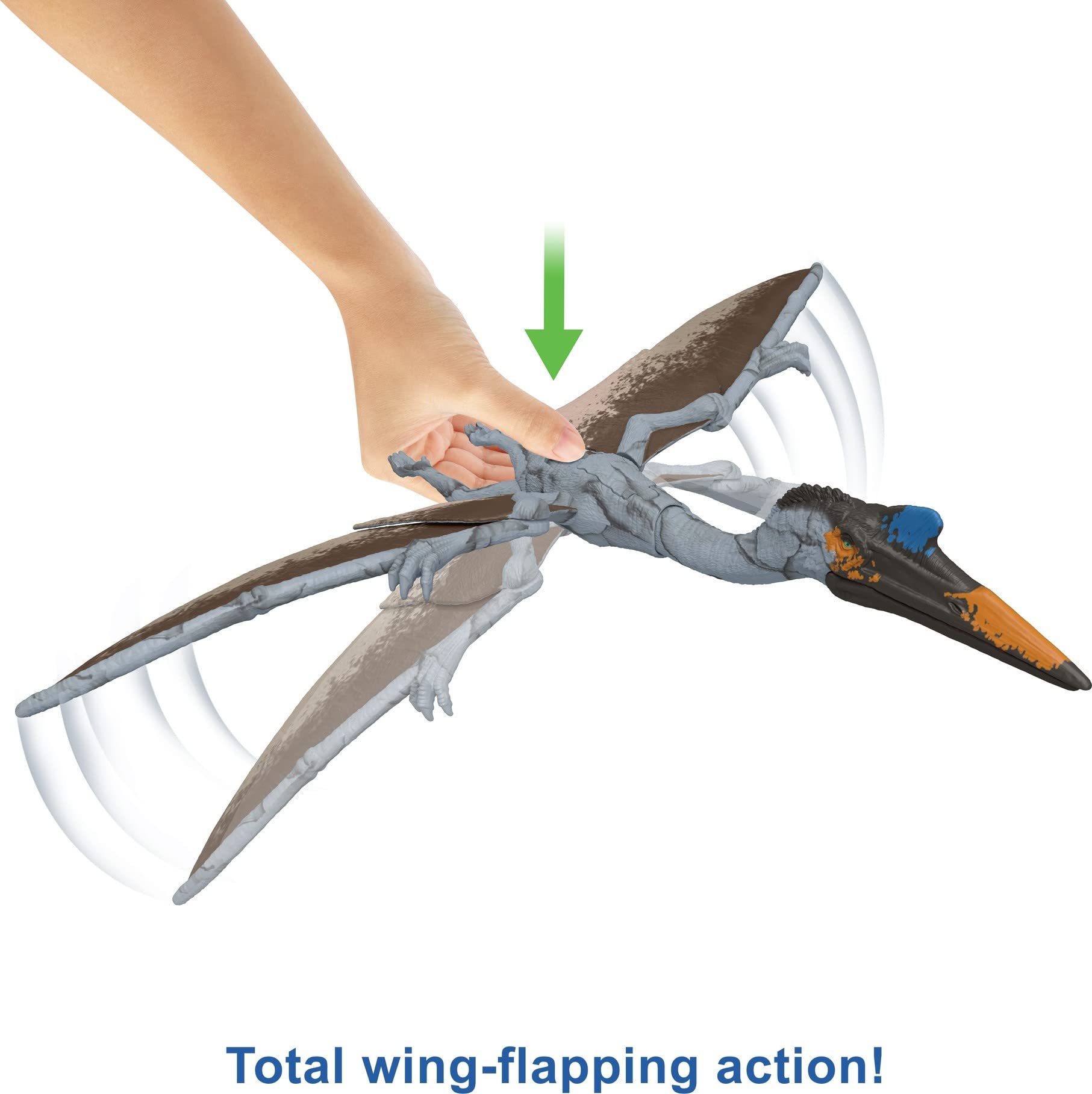 Mattel Quetzalcoatlus AR DNA-scan activates interactive AR experiences on a smart device
