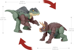 Mattel Fierce Changers extended tail and claws showing during stretch transformation.