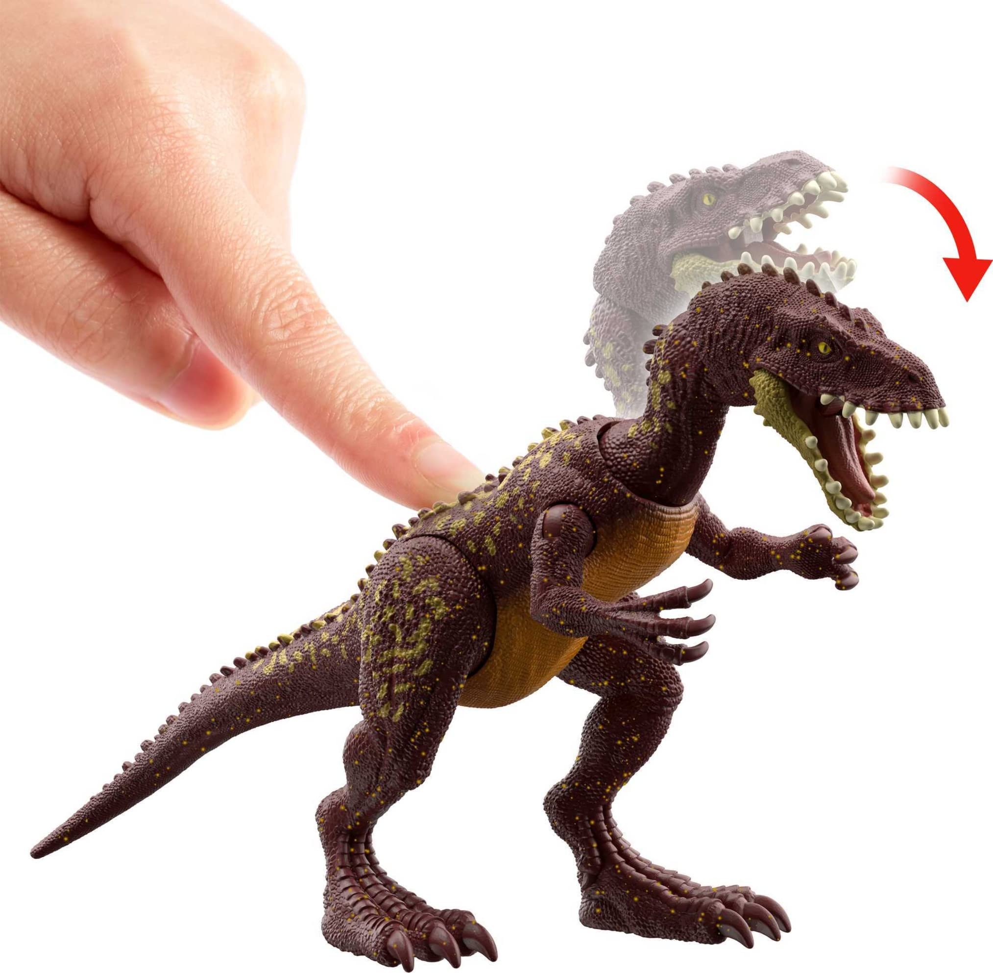 Mattel Jurassic World Fierce Force Masiakasaurus authentic decoration enhances storytelling