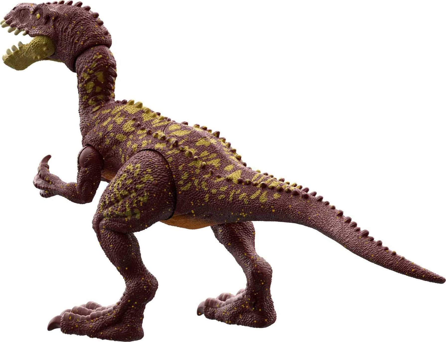 Mattel Jurassic World Fierce Force Masiakasaurus dino-face close-up supports imaginative play