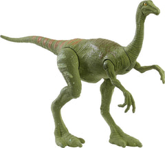 Mattel Jurassic World Gallimimus Fierce Force figure in a dynamic pose for imaginative play.
