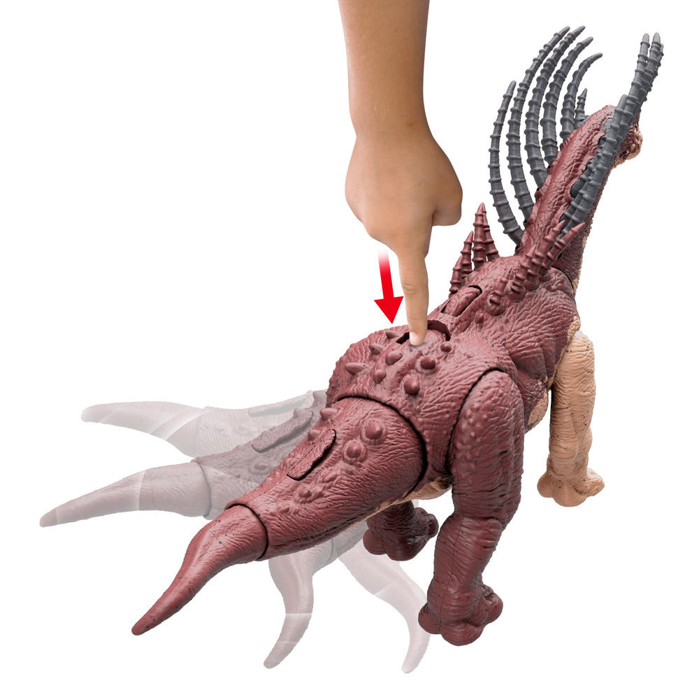 Mattel Jurassic World habitat deco adds authentic display appeal to playspaces.