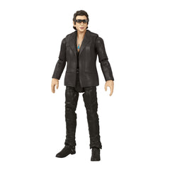 Dr. Ian Malcolm figure with interchangeable arms ready for dynamic display