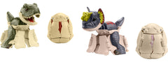 Mattel Jurassic World Hidden Hatchers compact egg size ideal for travel and on-the-go play