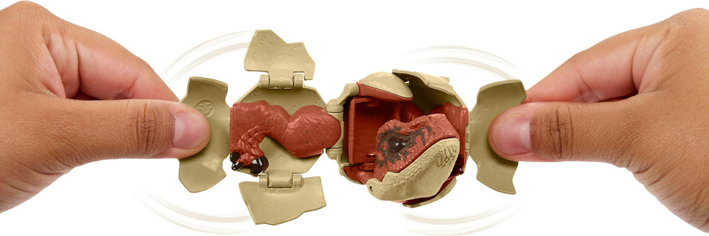 Mattel Jurassic World Hidden Hatchers Tiger Atrociraptor exclusive ready for interactive play