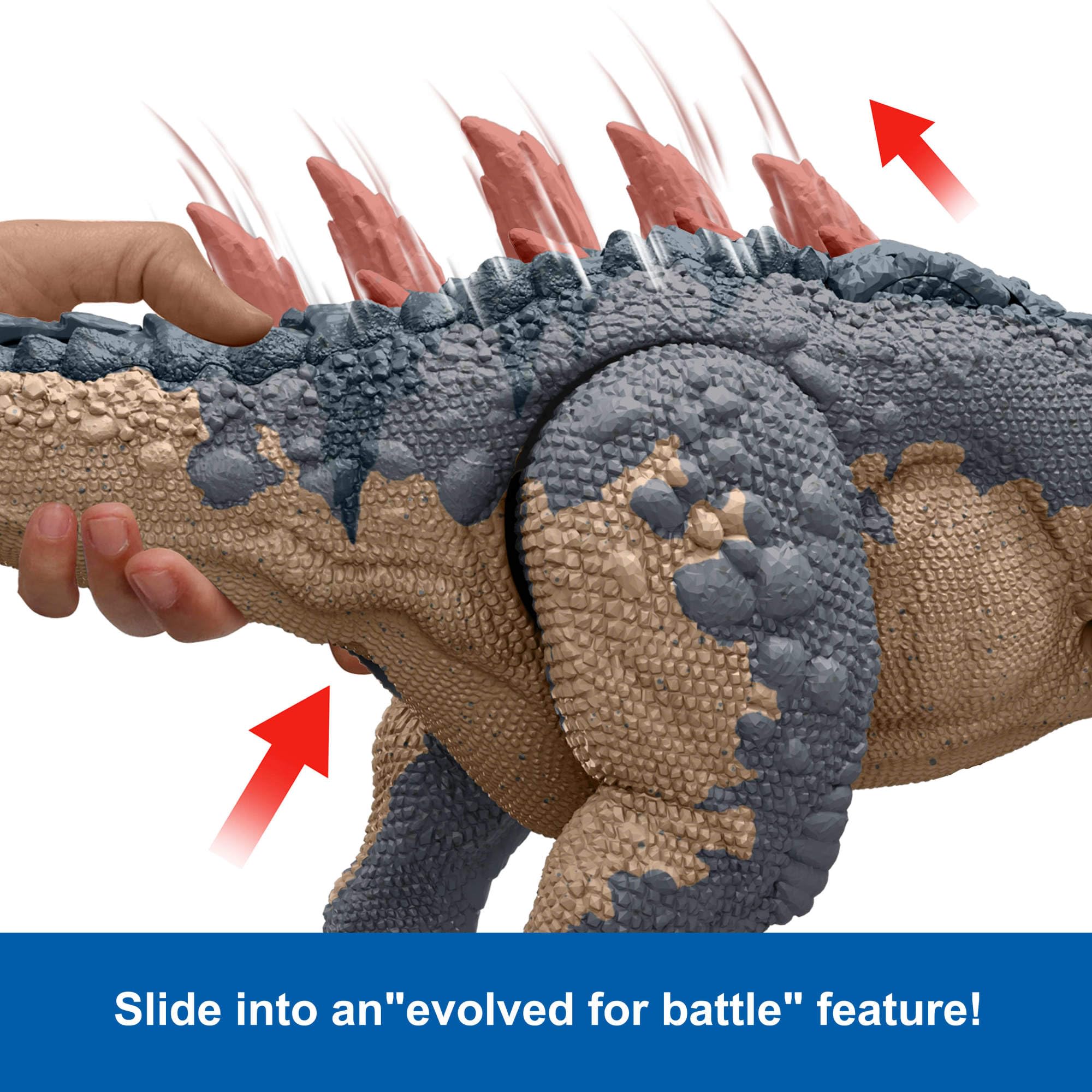 Mattel Jurassic World Mapusaurus authentic habitat-inspired deco adds display-worthy presence on shelves.