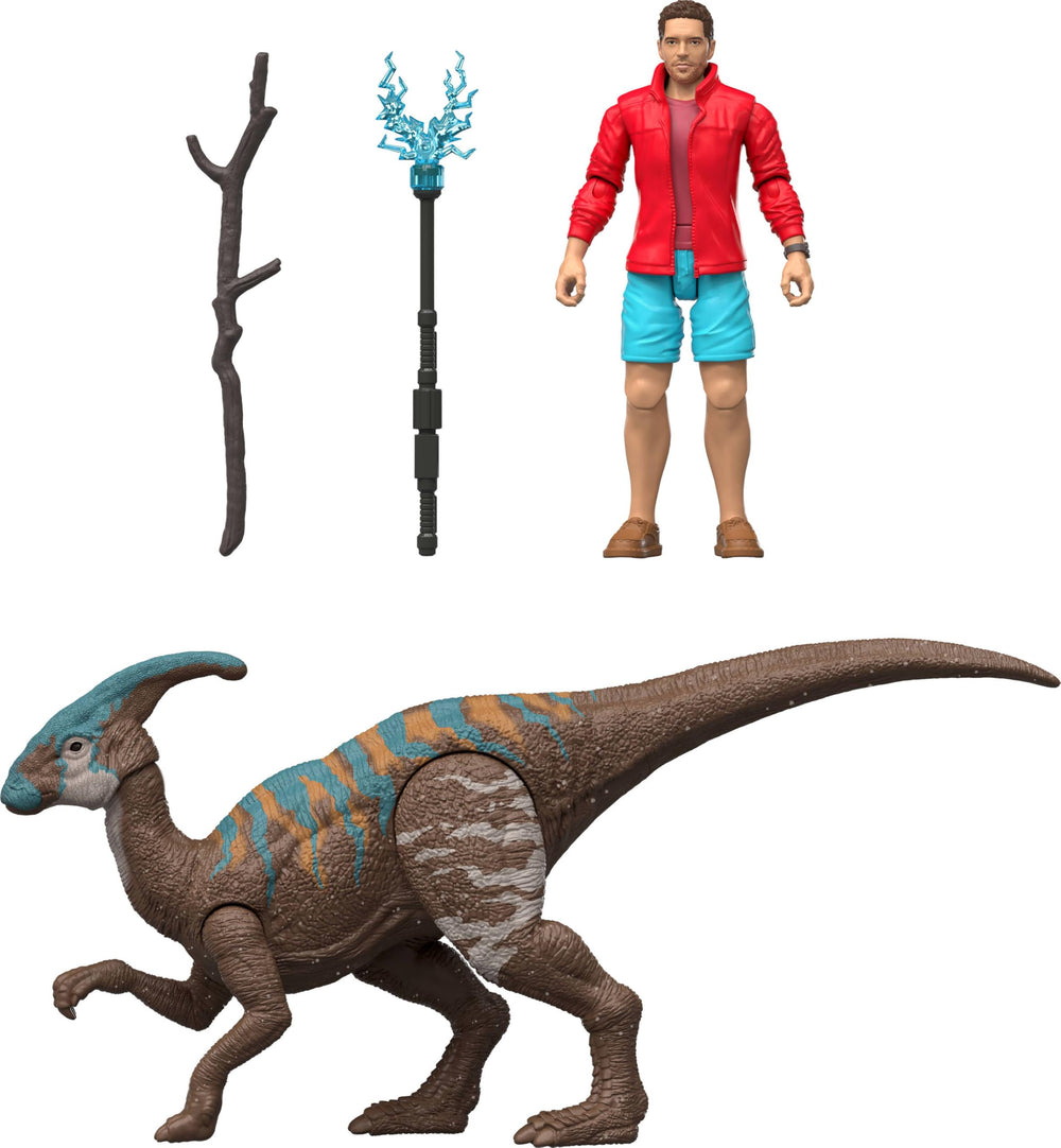Mattel Jurassic World Rebirth AR app linkage for digital play