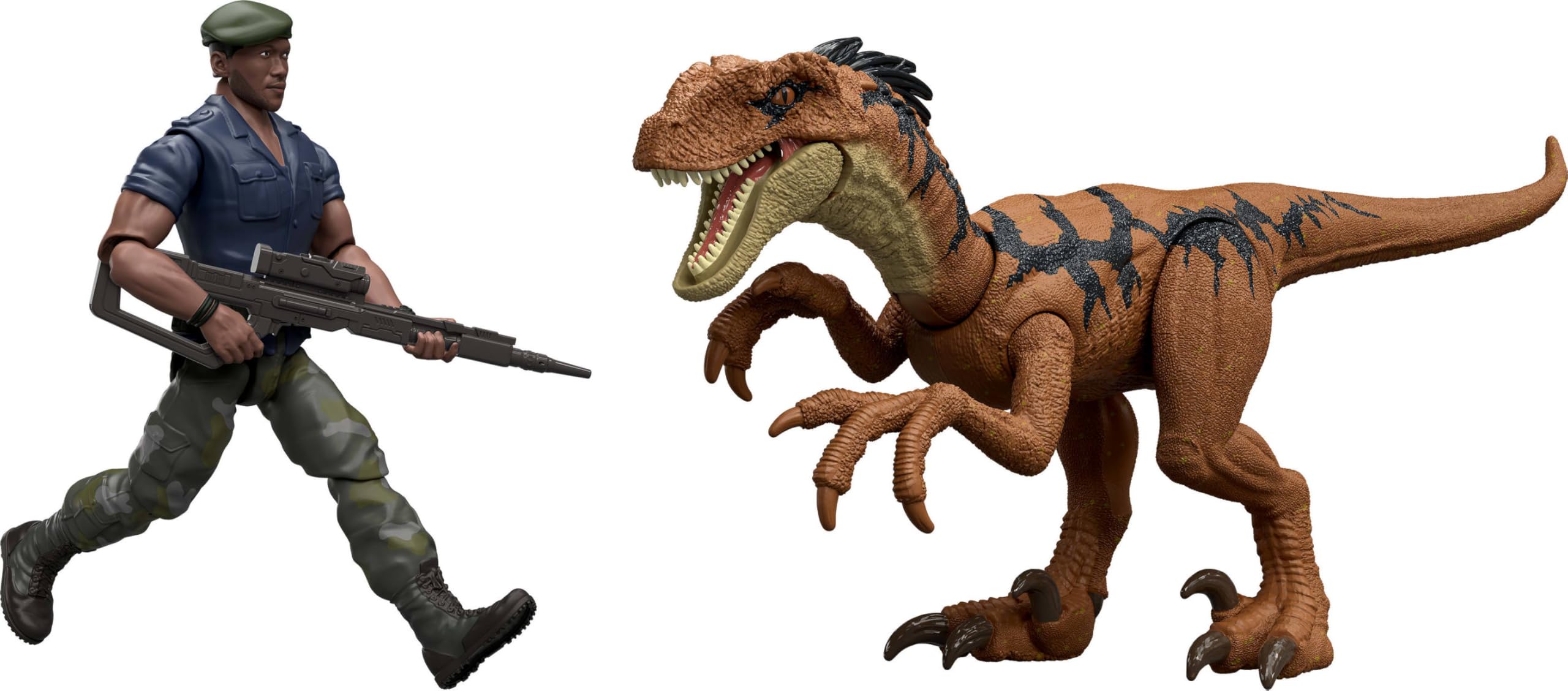 Mattel Jurassic World Rebirth accessories include binoculars and stun prod for richer scenes.
